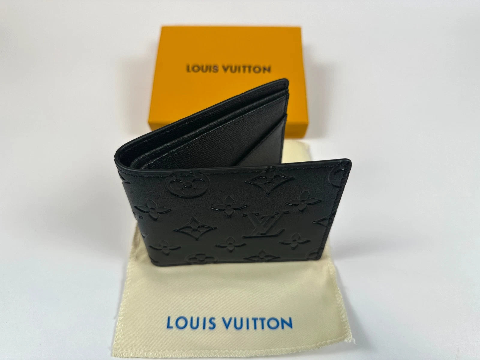 LOUIS VUITTON LOOK ALIKE - Men’s Black Wallet - NEW! IN BAG! IN BOX - Banlieue91 -