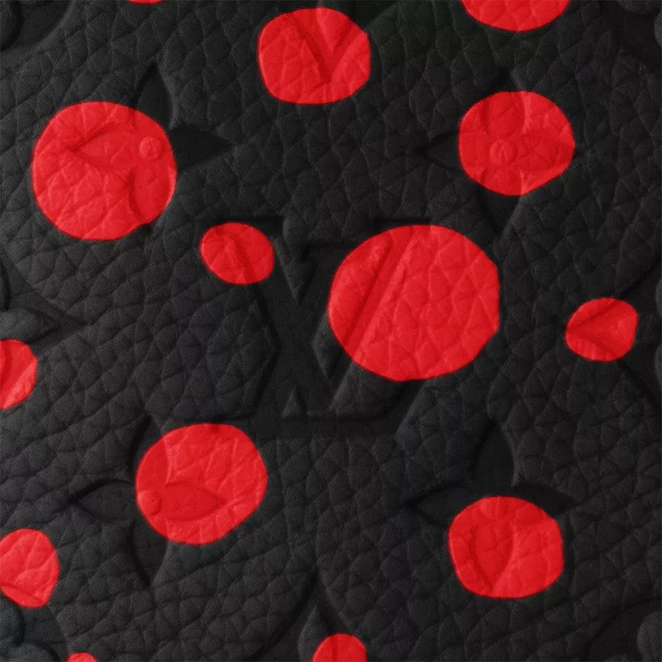 Louis Vuitton X YK Keepall 50 - Kusama Black with Red Spots - Banlieue91