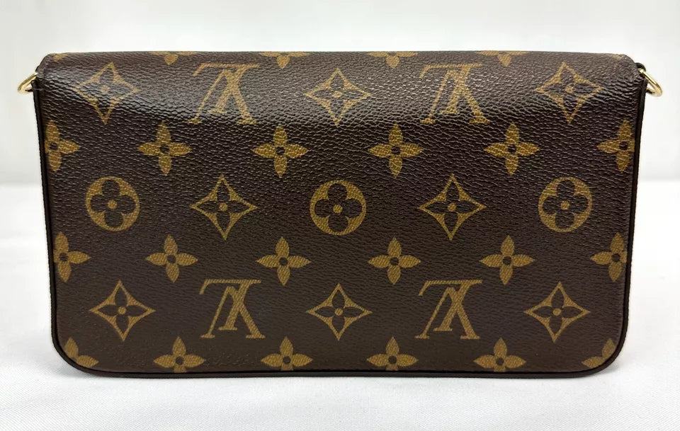 LOUIS VUITTON Monogram Canvas Felicie Pochette Vivienne 2022 - Banlieue91