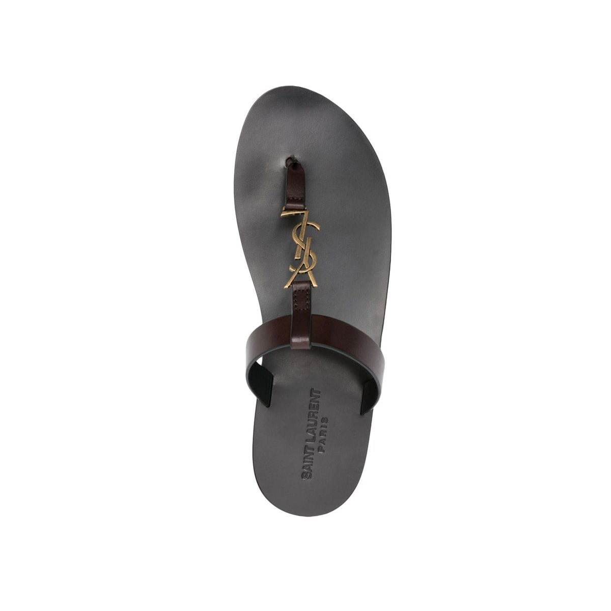 Saint Laurent Cassandre 05 Flat Sandals | Banlieue91