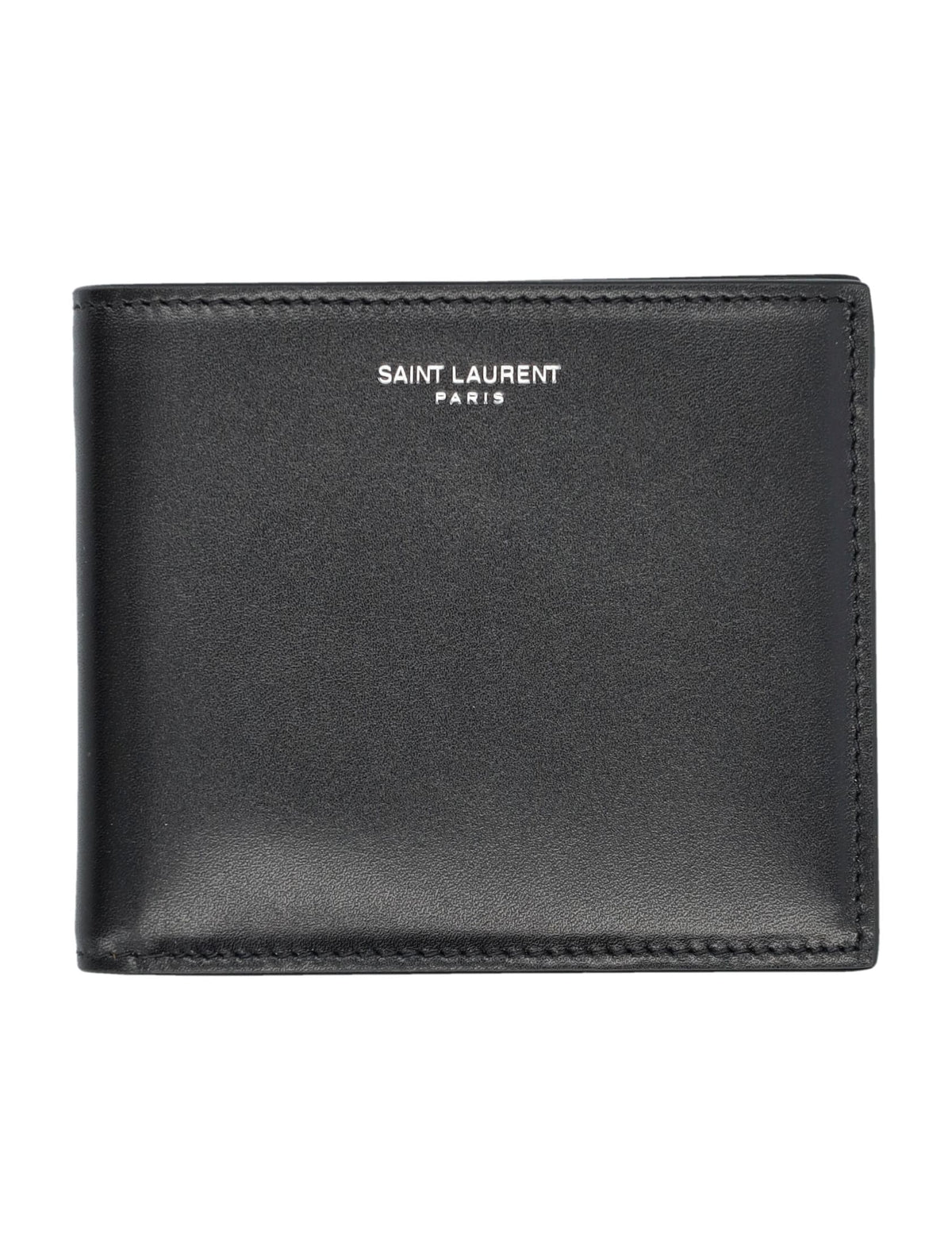 SAINT LAURENT East/West Mini Bi-Fold Wallet - FW25 | Banlieue91