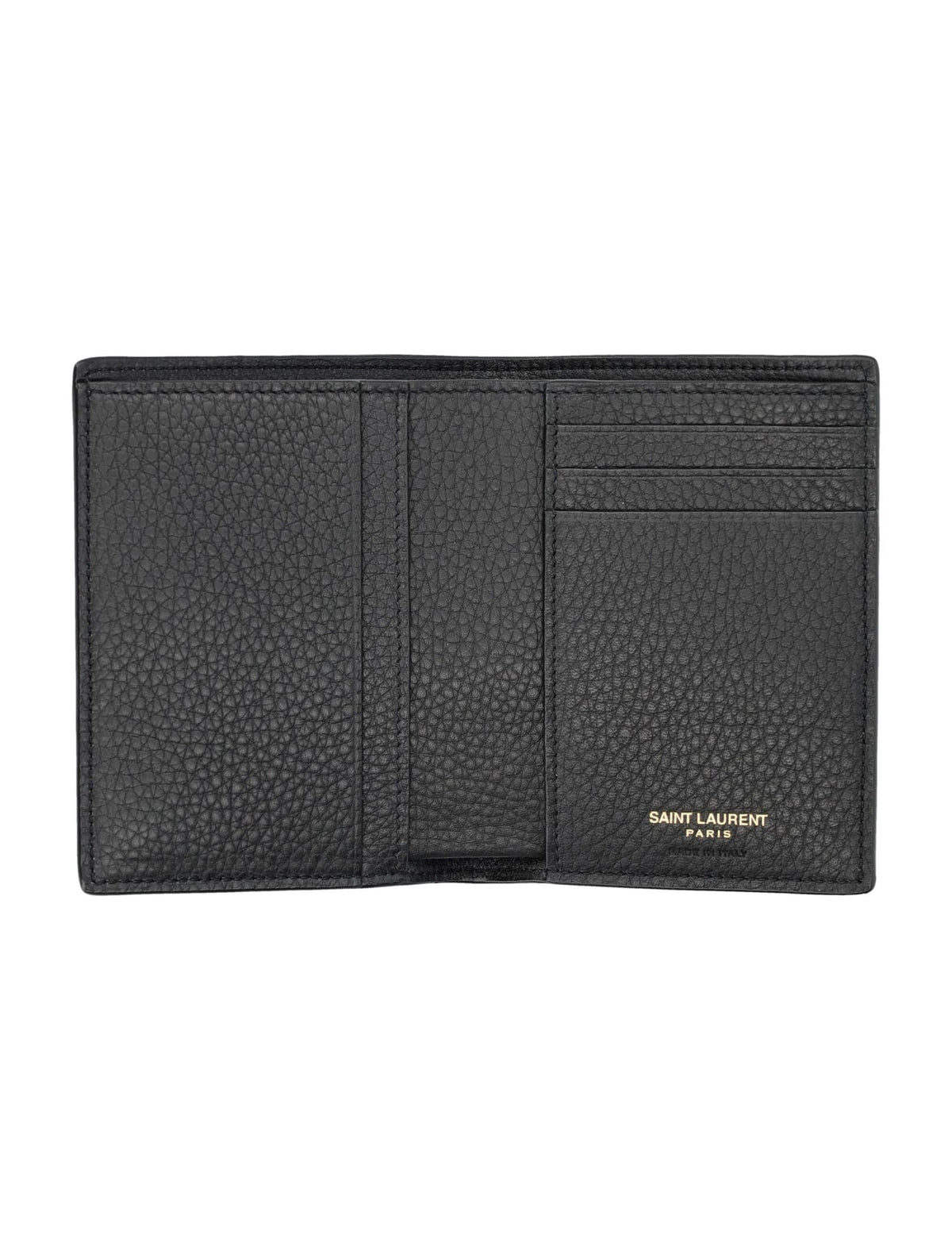 SAINT LAURENT Mini Cassandre Credit Card Wallet | Banlieue91