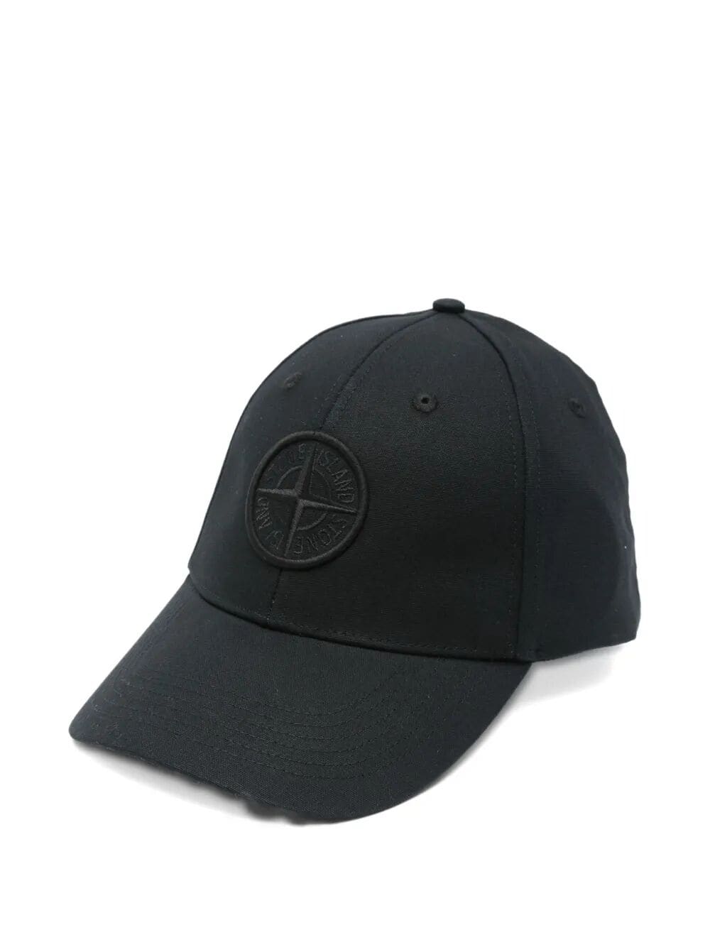 STONE ISLAND Logo Cotton Baseball Cap | Banlieue91
