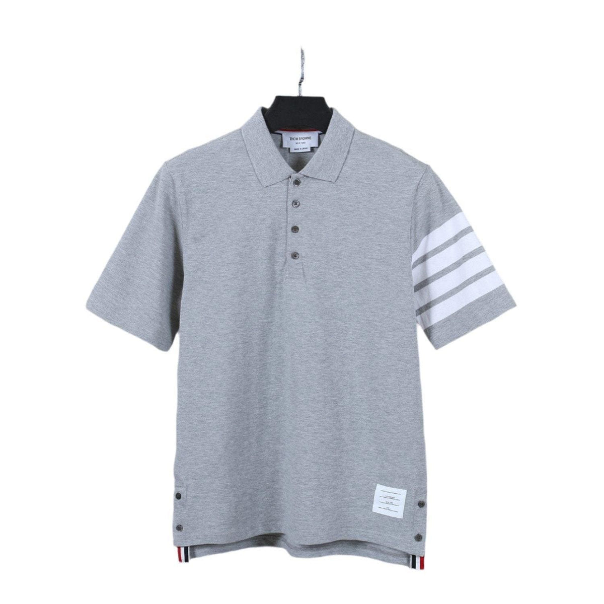 Thom Browne Grey T-Shirt with Collar | Banlieue91