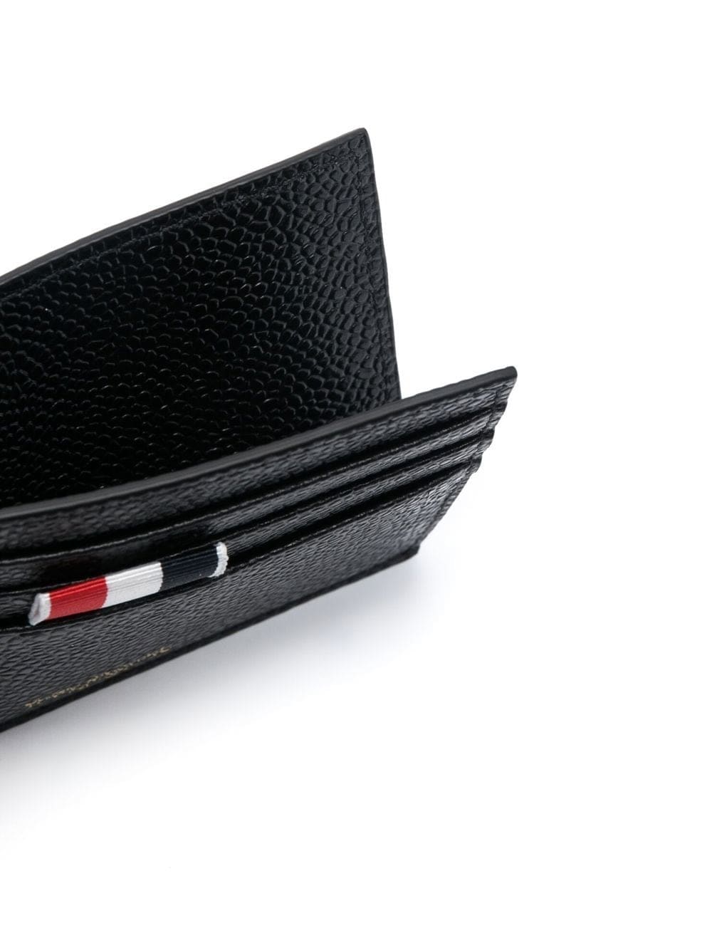 THOM BROWNE Men's Mini Leather Credit Card Case | Banlieue91