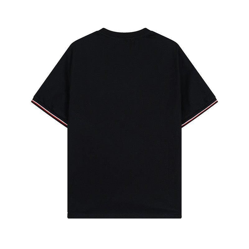 Thom Browne T-Shirt Without Collar 'Black' | Banlieue91
