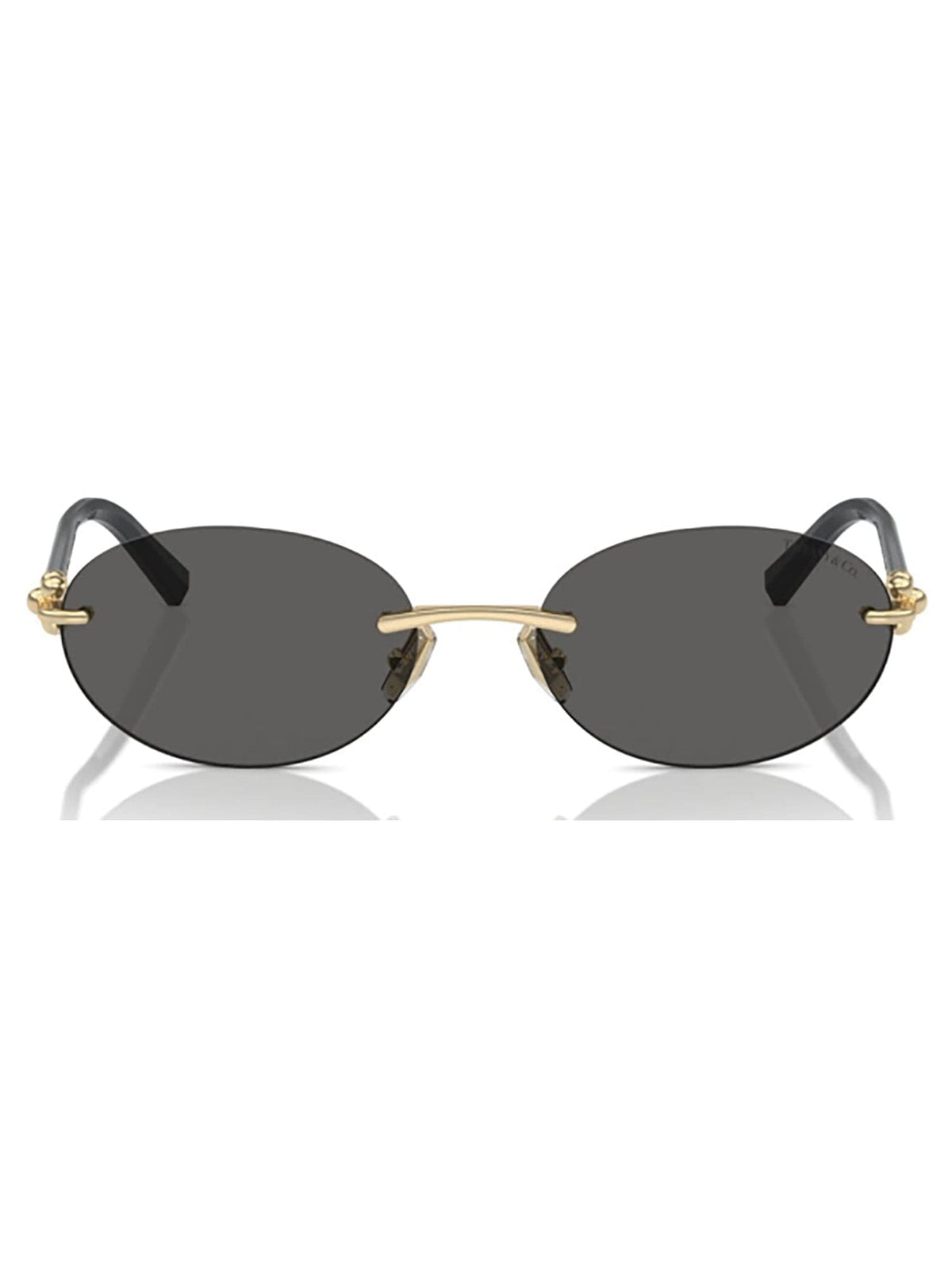 TIFFANY & CO. Sleek Metallic Sunglasses with 140mm Temples | Banlieue91