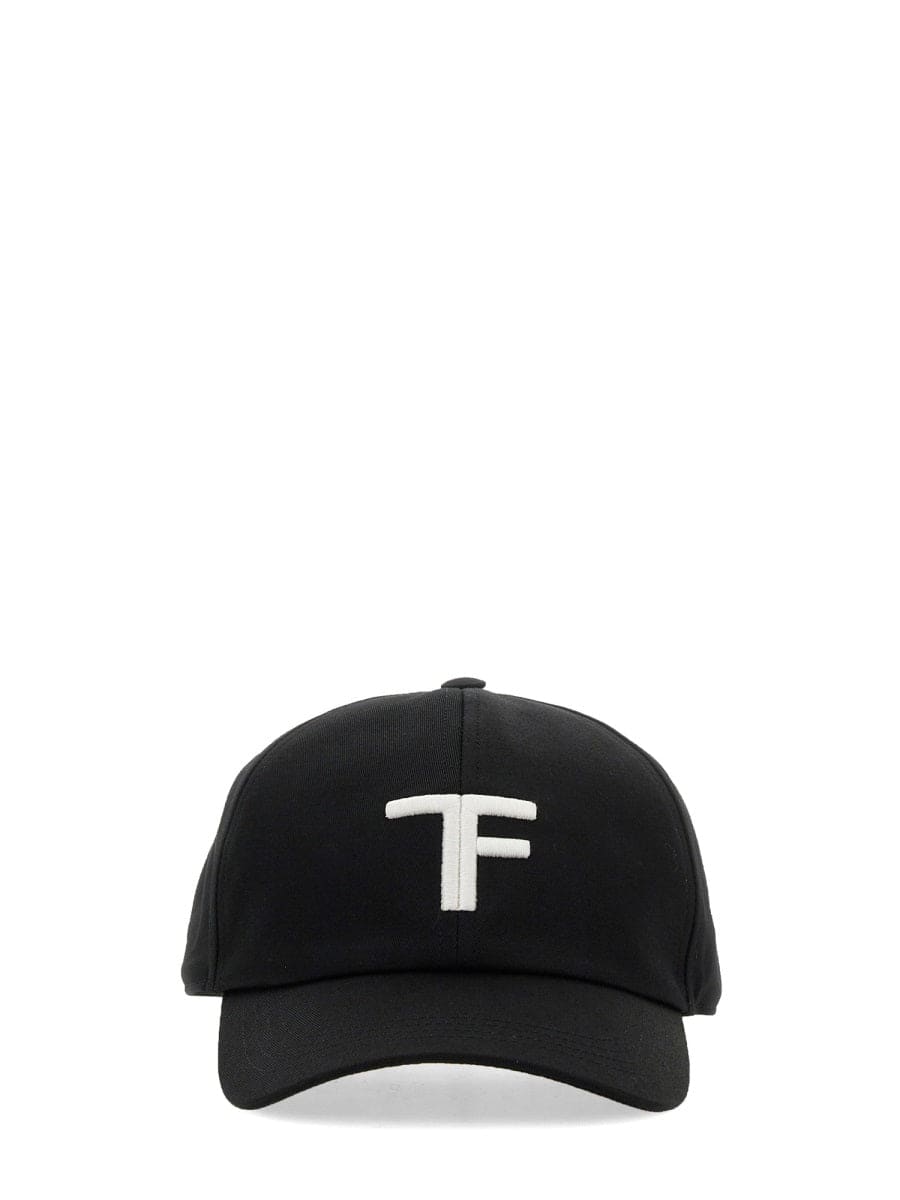 TOM FORD Men's Classic Cotton and Leather Hat | Banlieue91