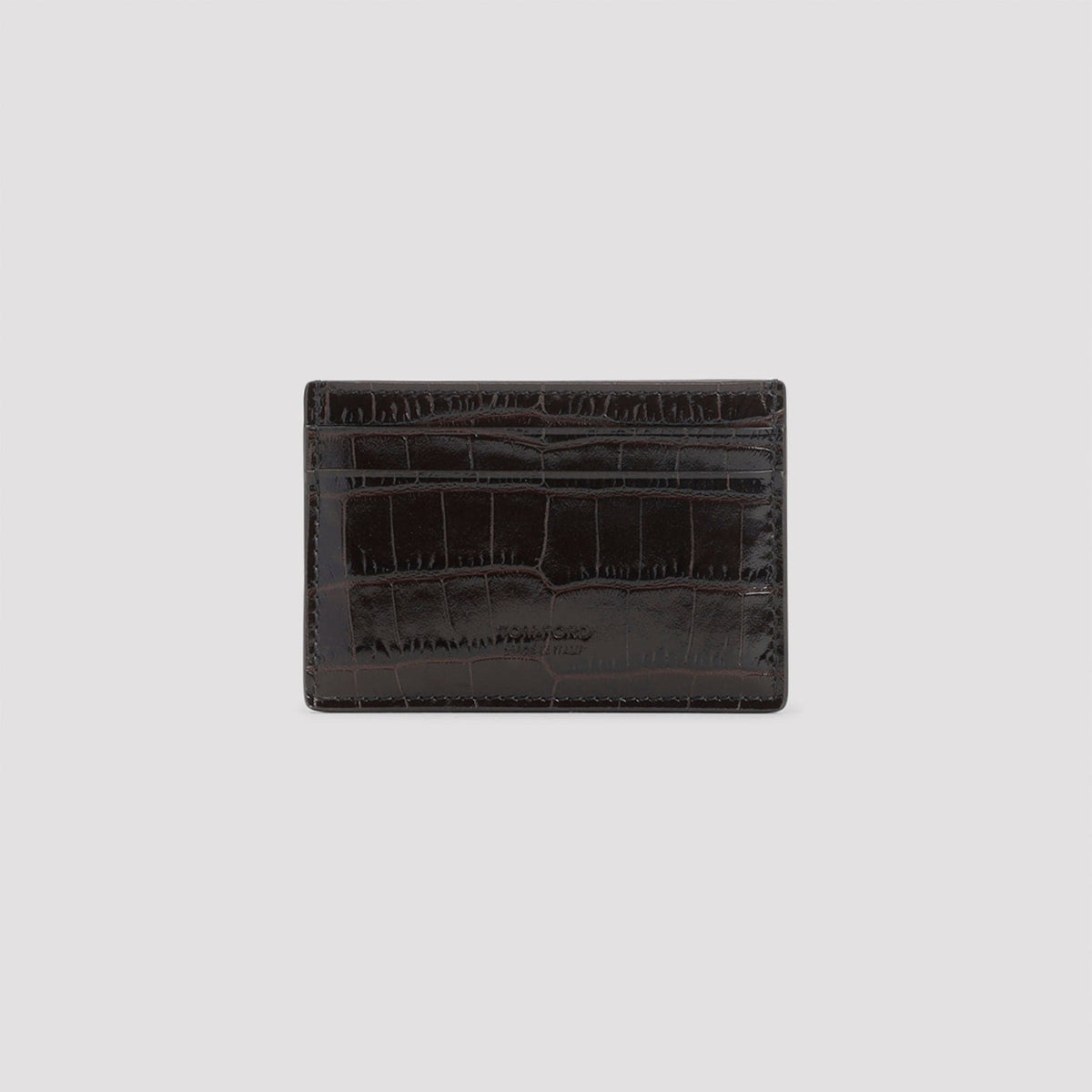 TOM FORD Mini Leather Credit Card Case - 100% Leather - FW25 | Banlieue91