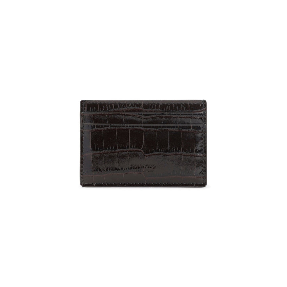 TOM FORD Mini Leather Credit Card Case - 100% Leather - FW25 | Banlieue91