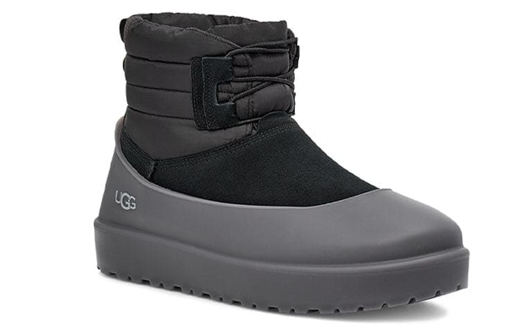 UGG Classic Mini Lace-Up Weather Boot 'Black' | Banlieue91