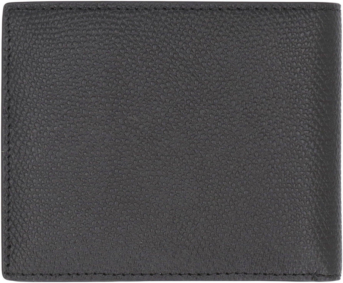 VALENTINO GARAVANI Mini Vlogo Signature Leather Wallet | Banlieue91