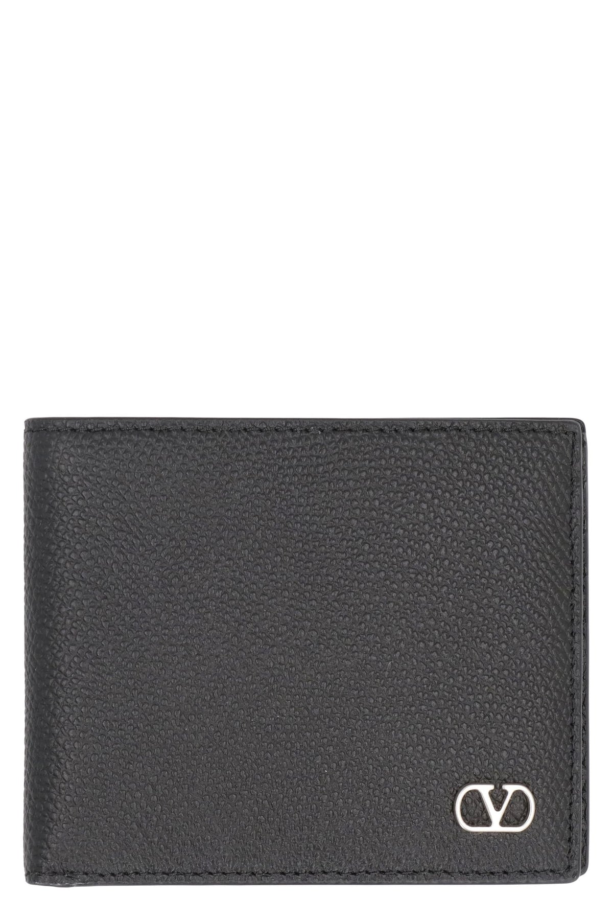 VALENTINO GARAVANI Mini Vlogo Signature Leather Wallet | Banlieue91
