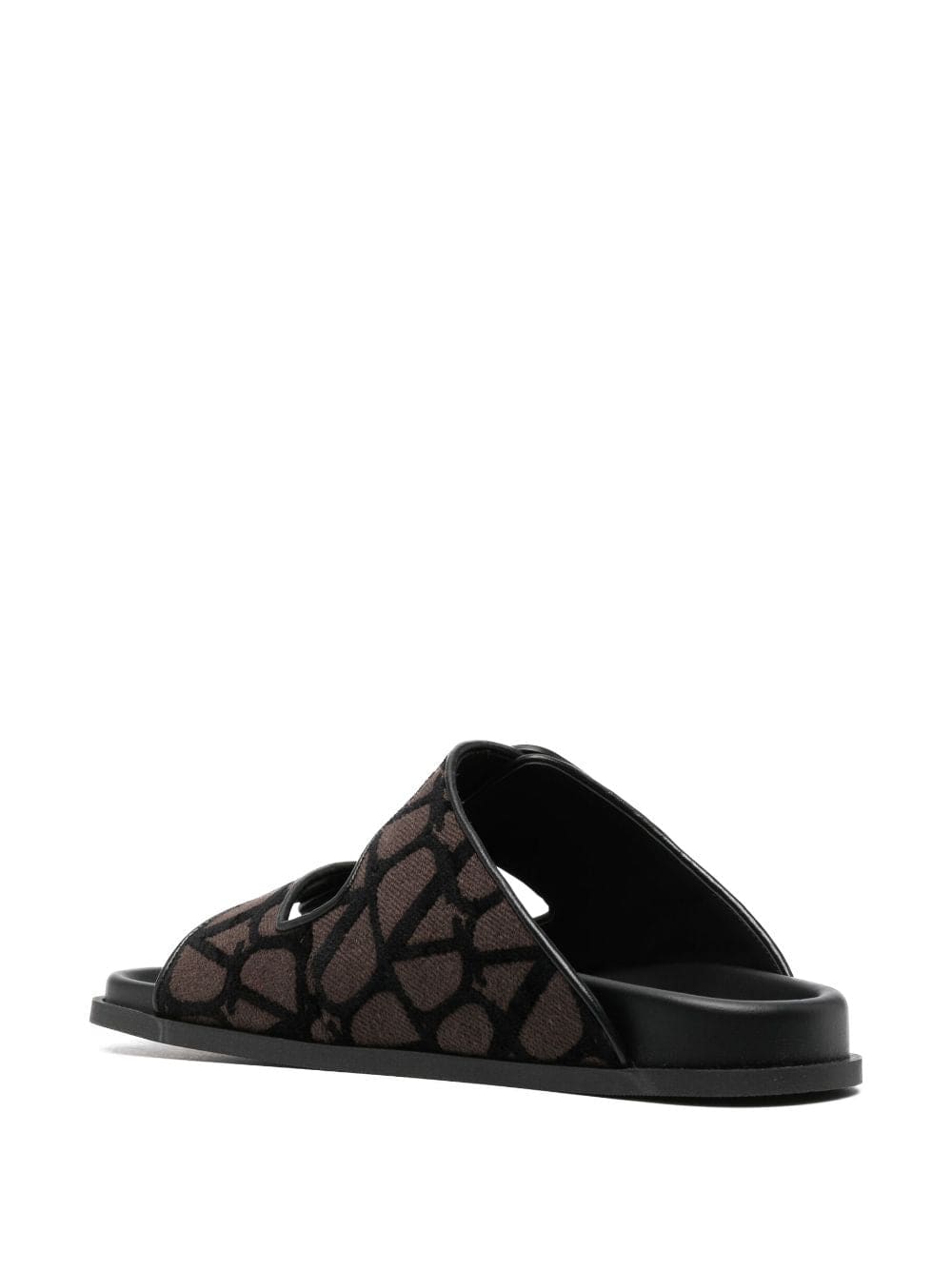Valentino Garavani V Logo Toile Iconographe Sandals | Banlieue91