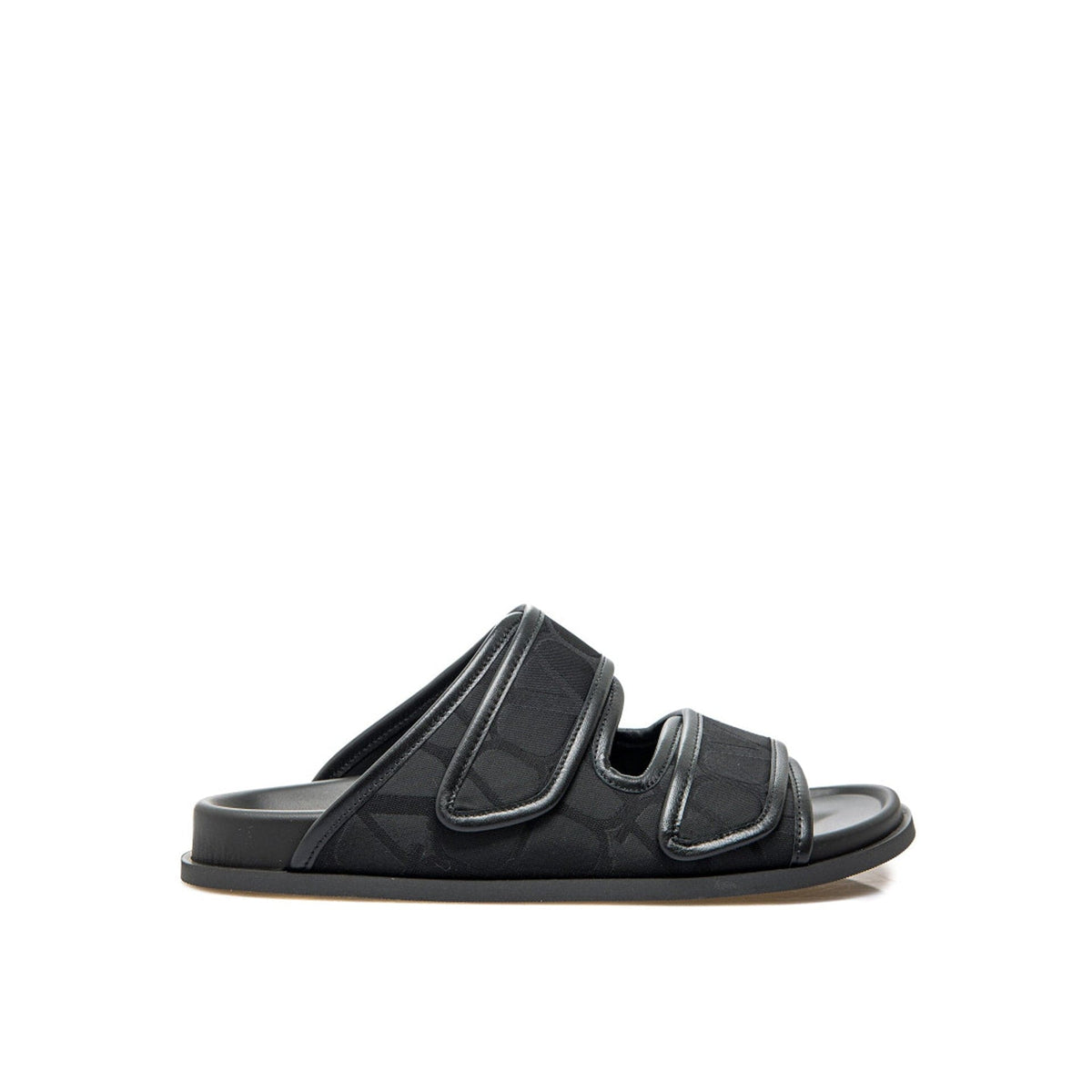 Valentino Garavani Valentino Garavani Toile Iconographe Flat Sandals | Banlieue91