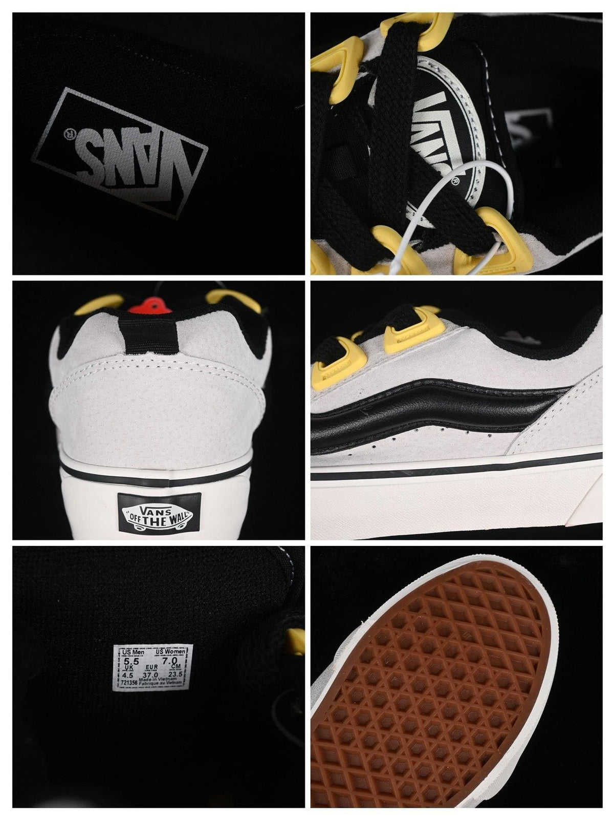 Vans Knu Skool 'Grey/Yellow/Black' | Banlieue91