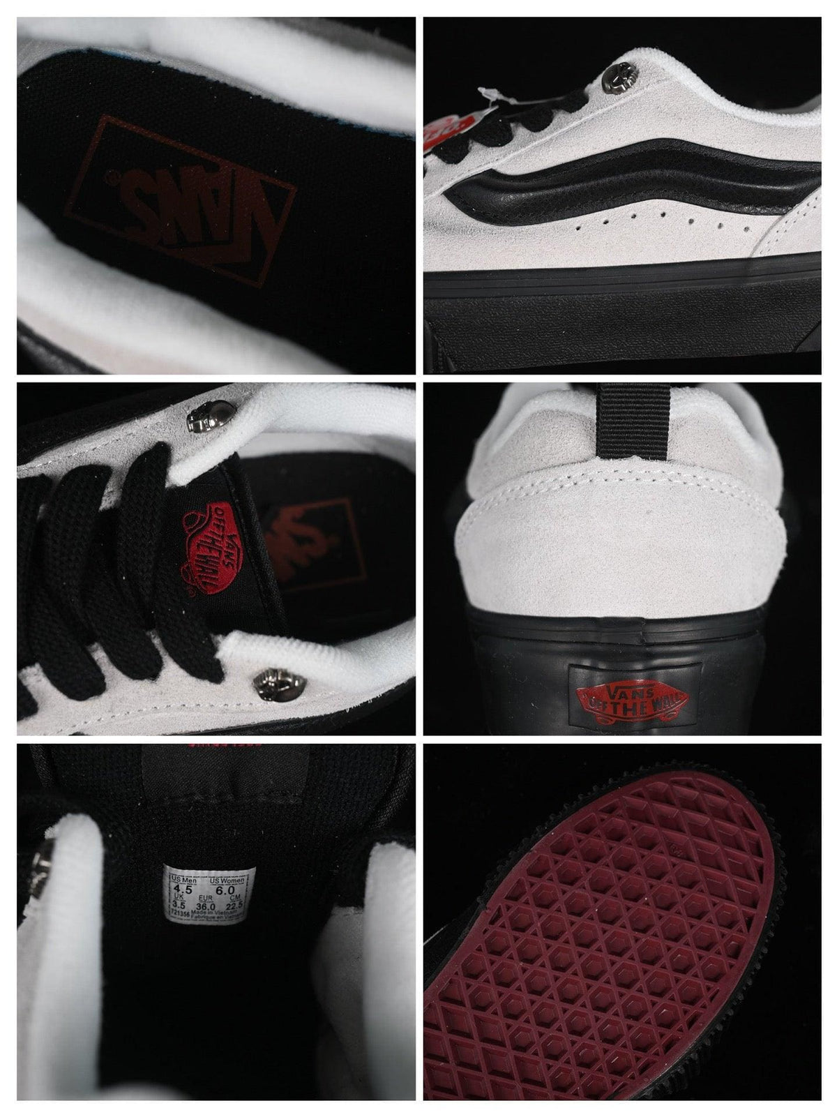 Vans Knu Skool 'White/Black/Red' | Banlieue91