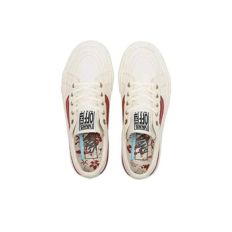 Vans SK8-Low 'White Red' | Banlieue91