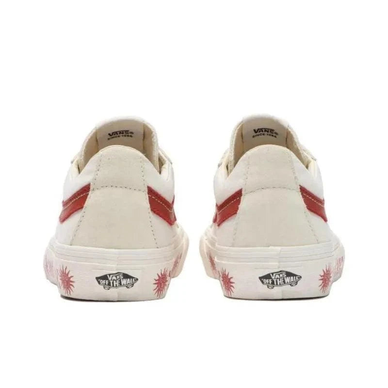 Vans SK8-Low 'White Red' | Banlieue91