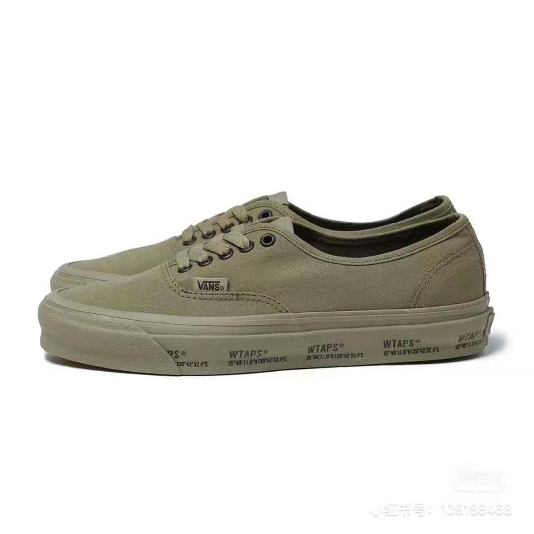 Vans Vault OG Authentic OG LX WTAPS Olive Drab | Banlieue91