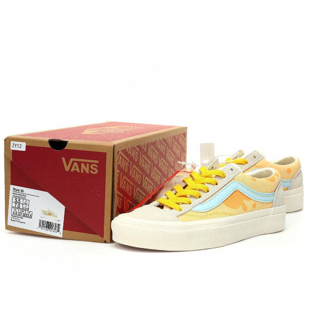 Vans Vault OG Style 36 LX 'Yellow/White/Sky Blue/Grey' | Banlieue91