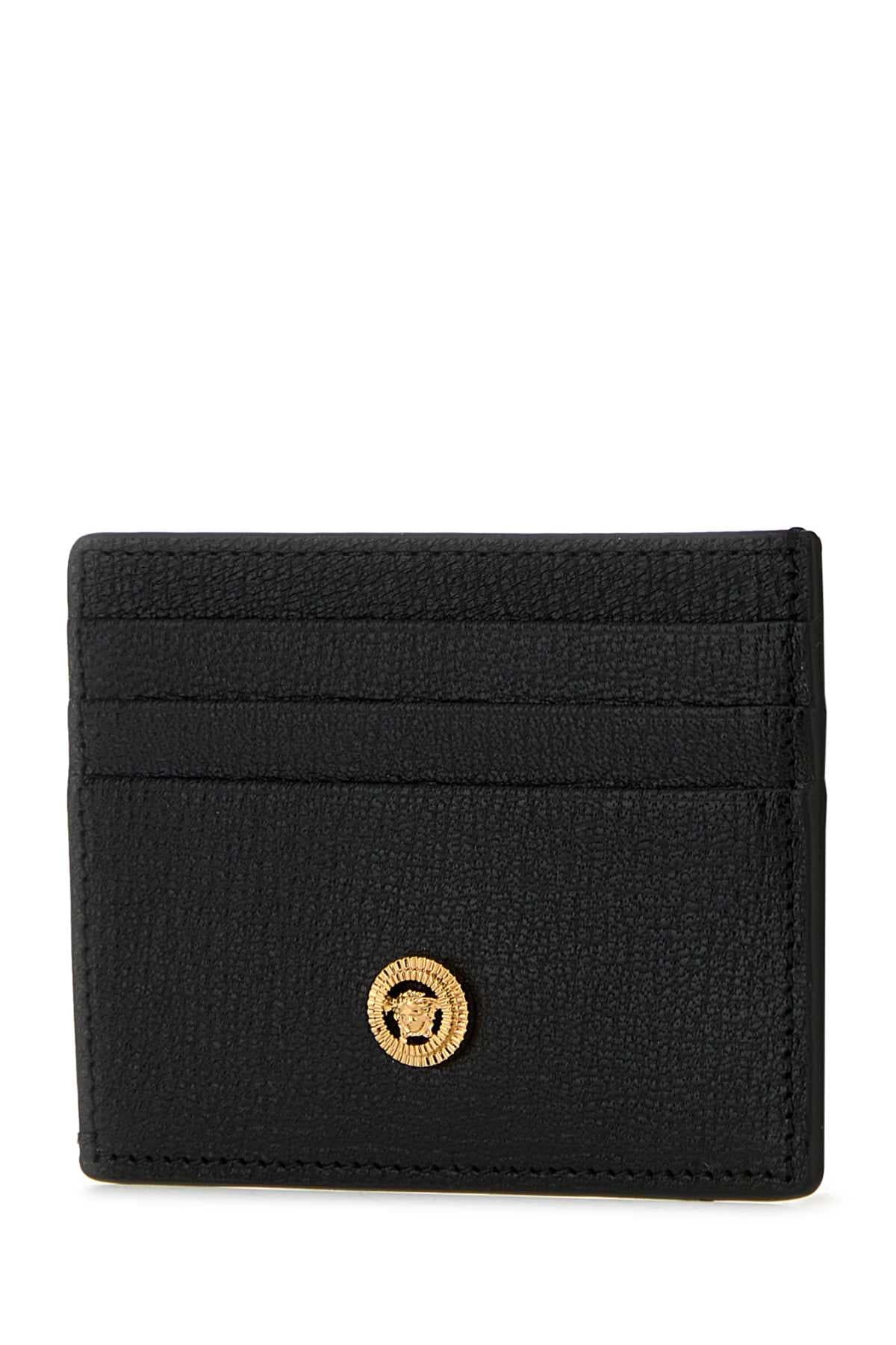 VERSACE Medusa Mini Leather Card Holder | Banlieue91