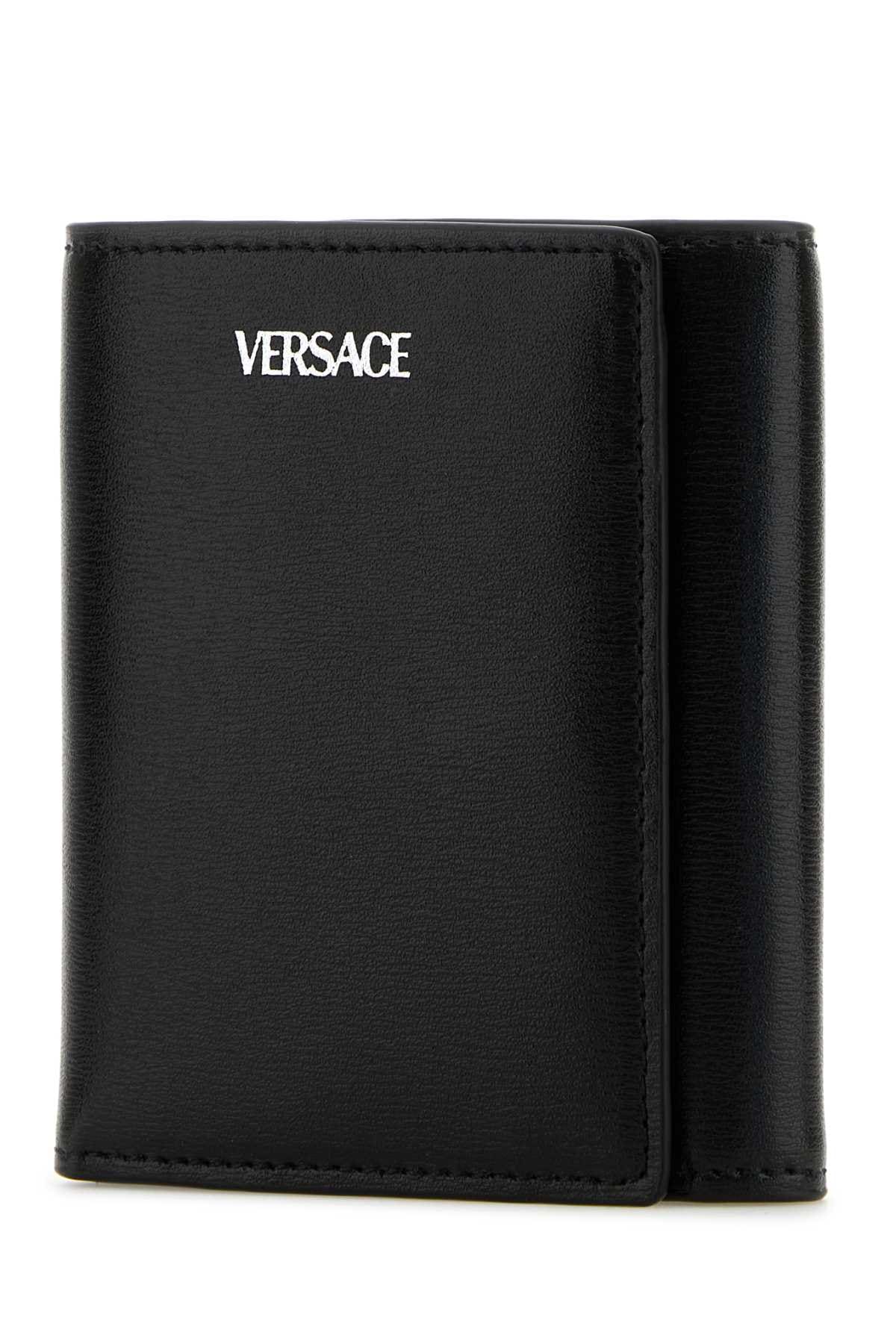 VERSACE Trifold Mini Leather Wallet | Banlieue91