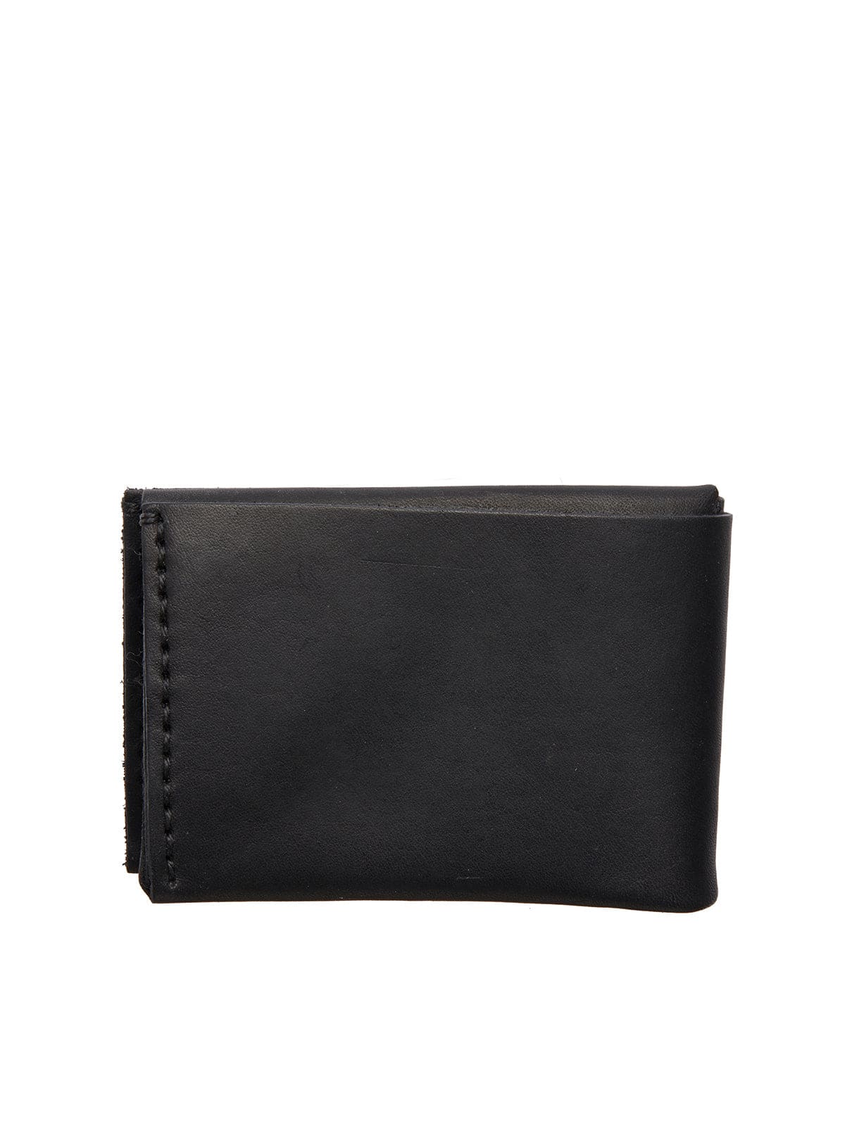 WERKSTATT:MUNCHEN Men's Mini Leather Wallet with Silver Details | Banlieue91