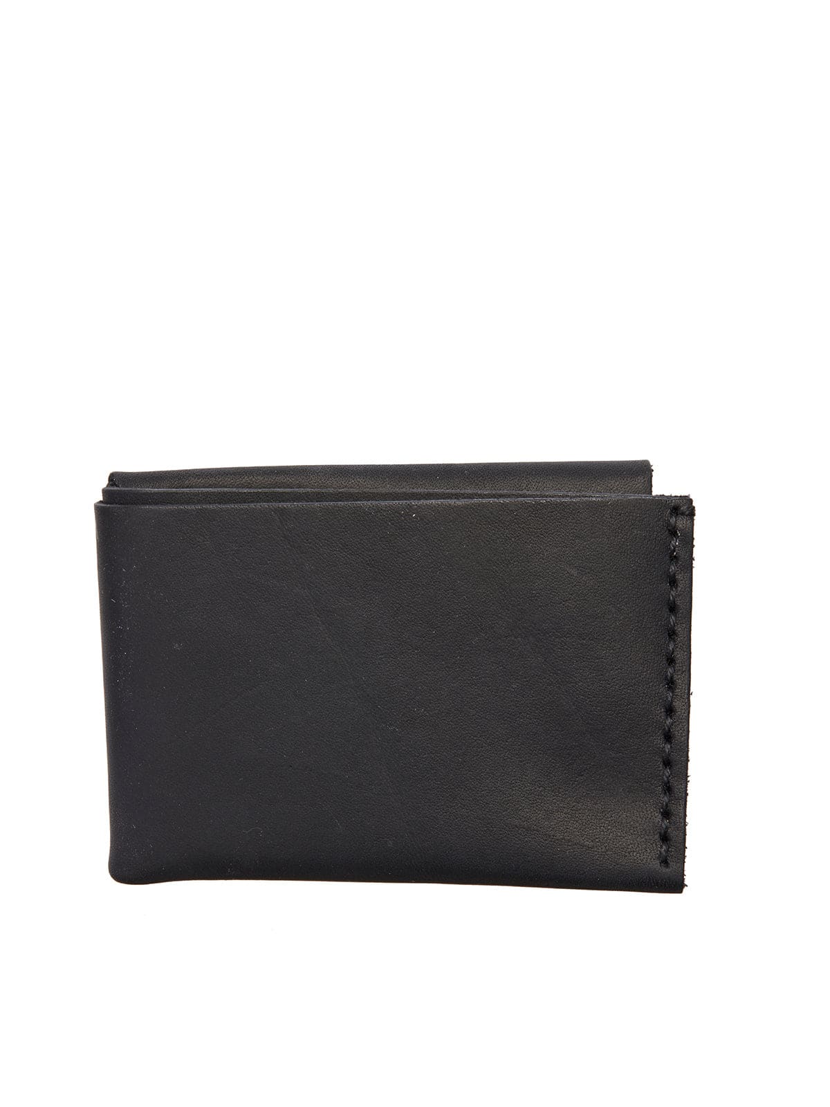 WERKSTATT:MUNCHEN Men's Mini Leather Wallet with Silver Details | Banlieue91