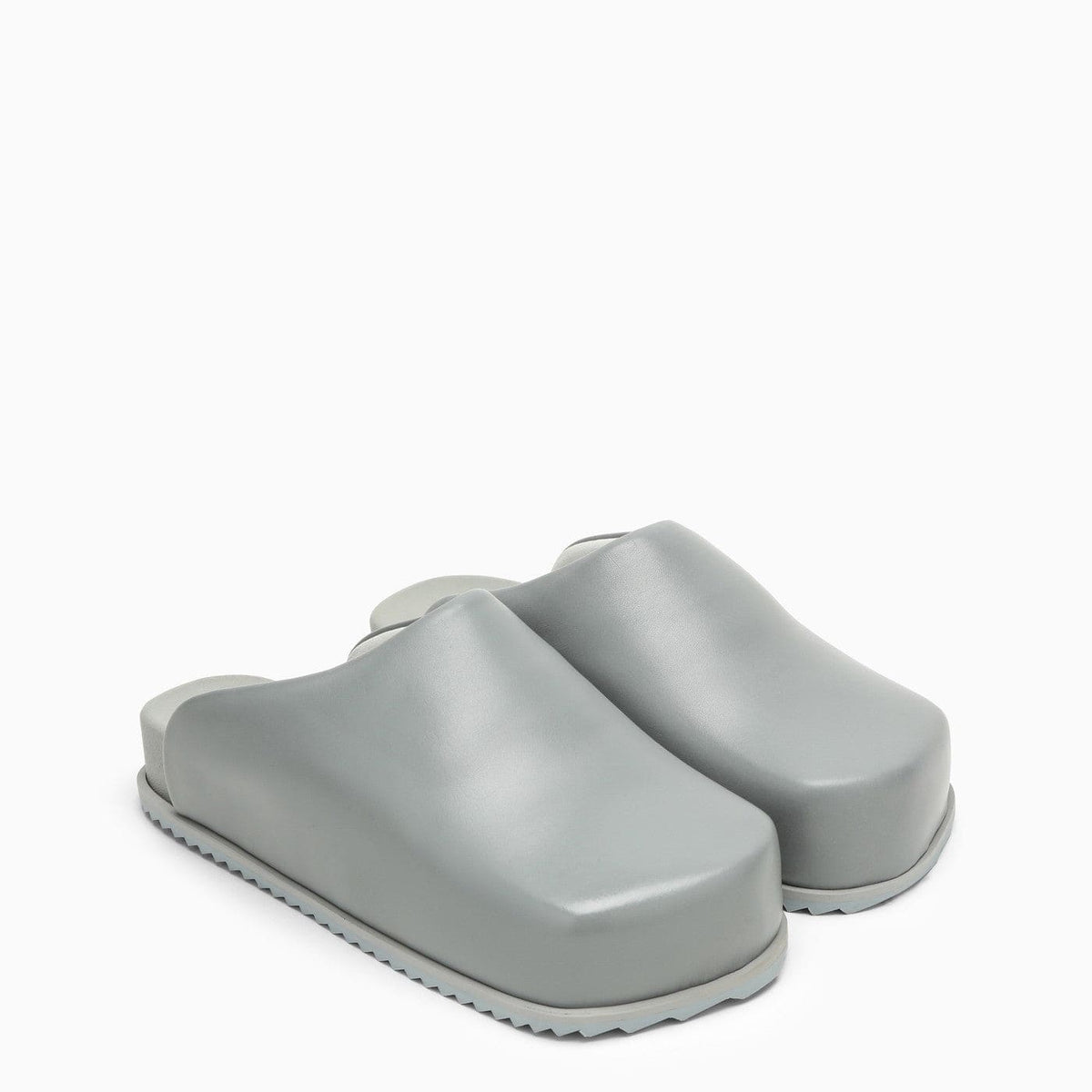 Yume Yume Grey Leatherette Truck Mules | Banlieue91